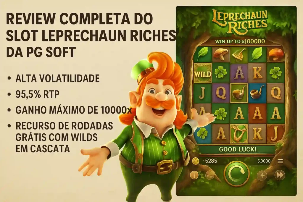 Análise Slot Leprechaun Riches